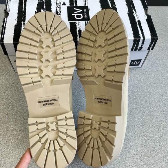 NEW Dv Dolce Vita Ladies Lug Loafer Dune Beige Women's US 8.5 - Picture 8 of 9